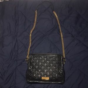 Marc Jacobs Black Leather Crossbody Bag